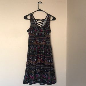 Macy’s tribal print dress